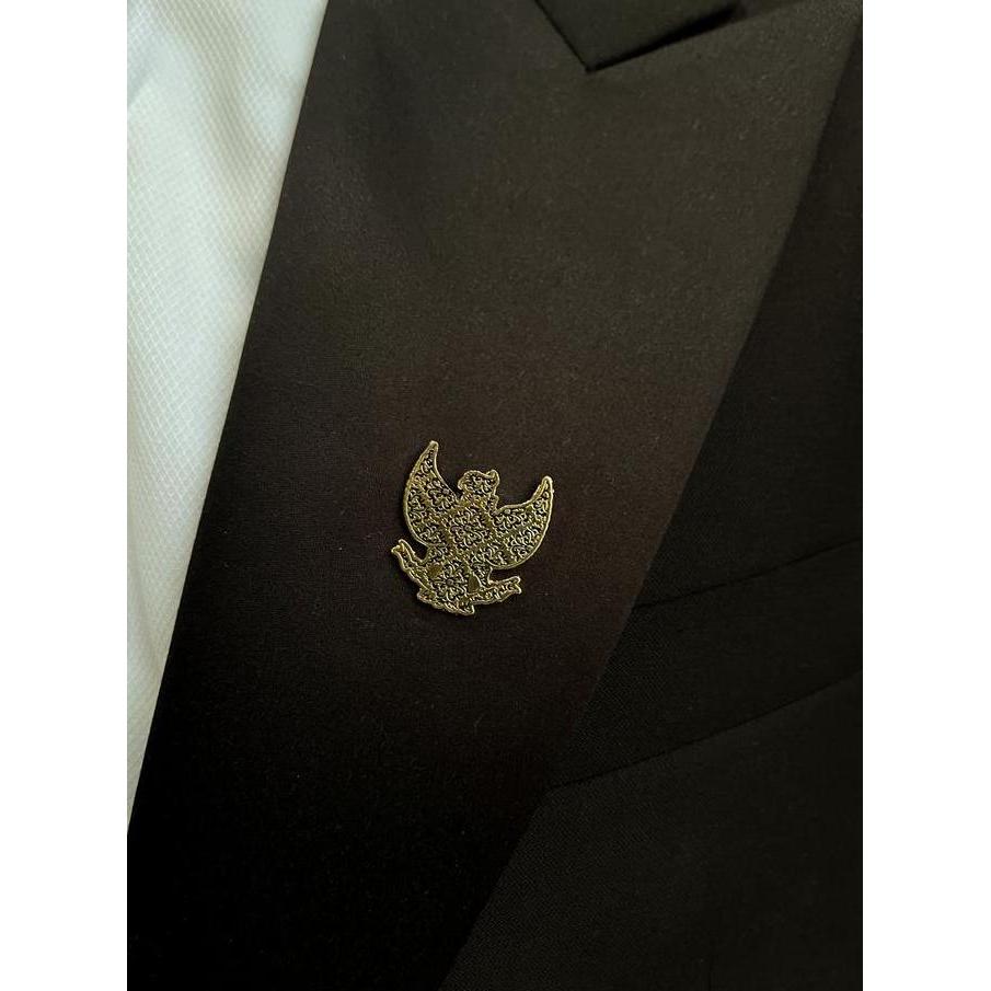 Pin Garuda Indonesia Emas Lapel Pin Jas