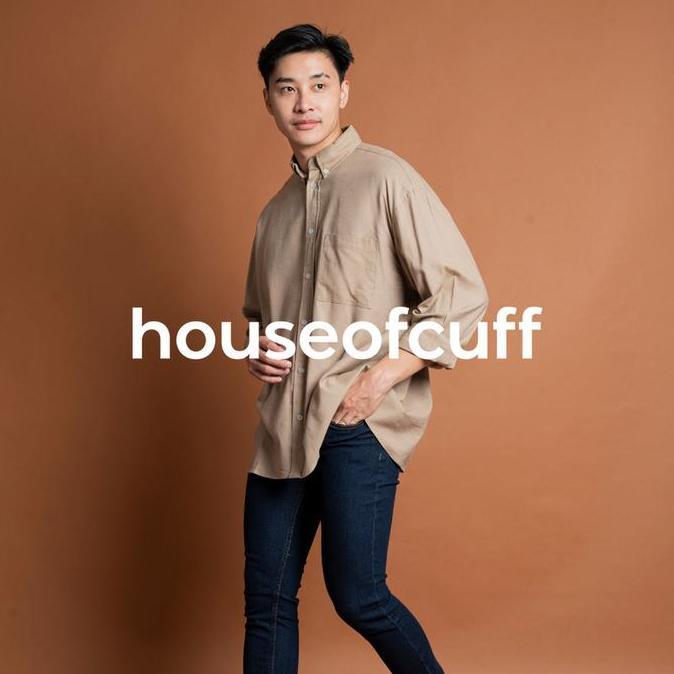 Kemeja Pria Oversize Outer Linen Look Unisex All Color