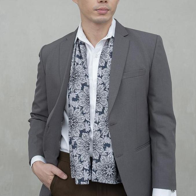 Scarf Syal Leher Pria Formal A01