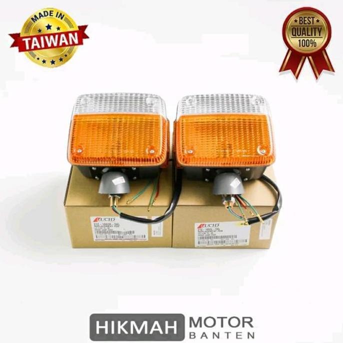 SEPASANG Lampu Sen Sein Depan Toyota Hardtop FJ40 BJ40 FJ70 TAIN