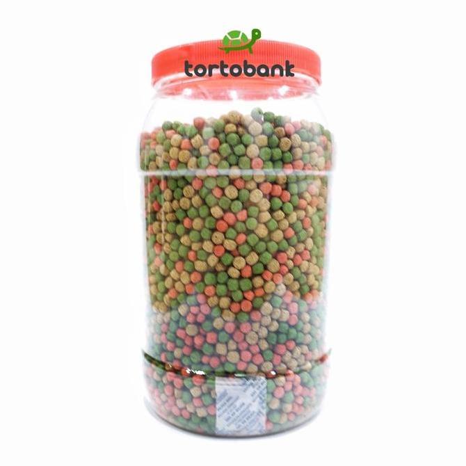 1 Kg Kunkka Tortoise Food 1Kg - Makanan Kura Kura - Pelet Kura Darat - Makanan Kura Darat - Sulcata 
