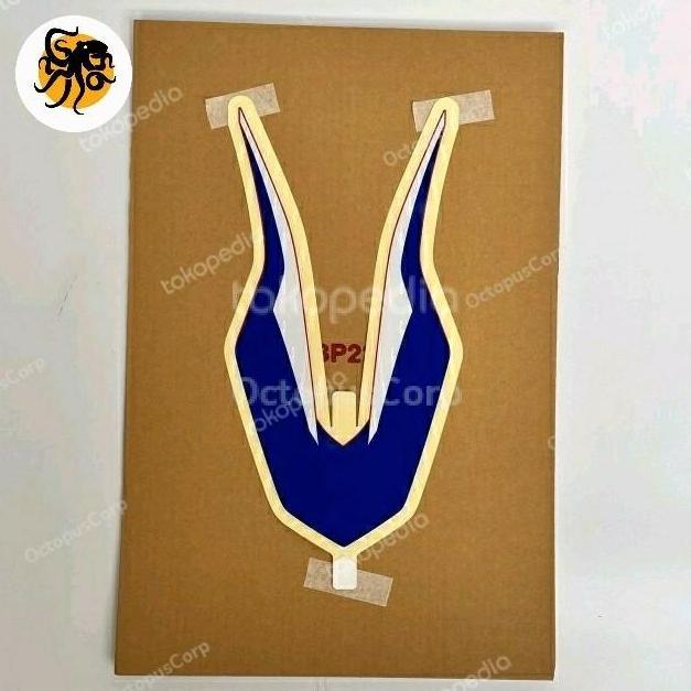 // STICKER FRONT FENDER HONDA CRF 250 RALLY CRF250 SPAKBOR DEPAN STIKER *