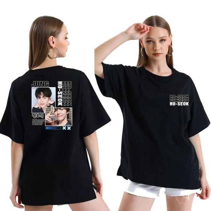 Kaos JEON JUNGKOOK,JUNG HOSEOK,KIM NAMJOON,KIM SEOKJIN,KIM TAEHYUNG,MIN YOONJI,PARK JIMIN