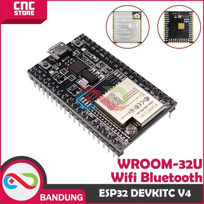Esp32 Esp-32 Devkitc V4 Wroom-32U Wifi Bluetooth Development Board
