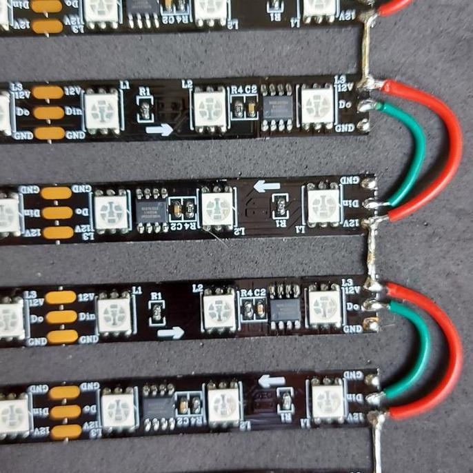 Raito- Modul Strobo Text 7 Baris Led Ws2811