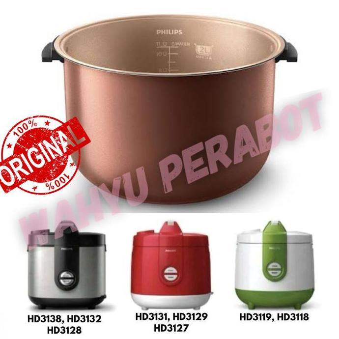 Pilihan - Philips Panci Innerpot Philips Rice Cooker - Ceramic Gold Philips