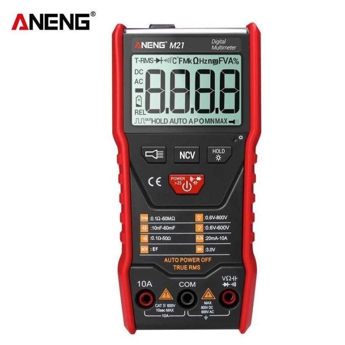 Multimeter Aneng M21 Multi Meter Digital Volt Arus Ohm Meter