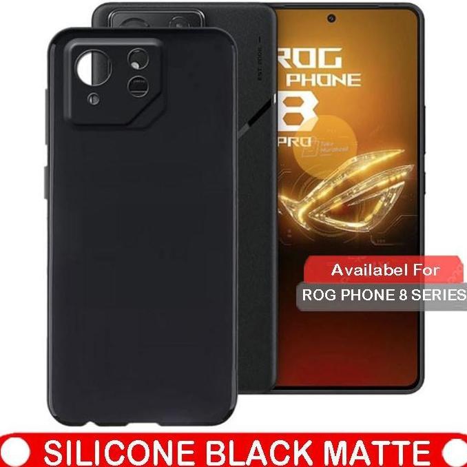 ASUS ROG 8 / ROG 8 PRO SOFT CASE PREMIUM MACARON BLACK MACARON