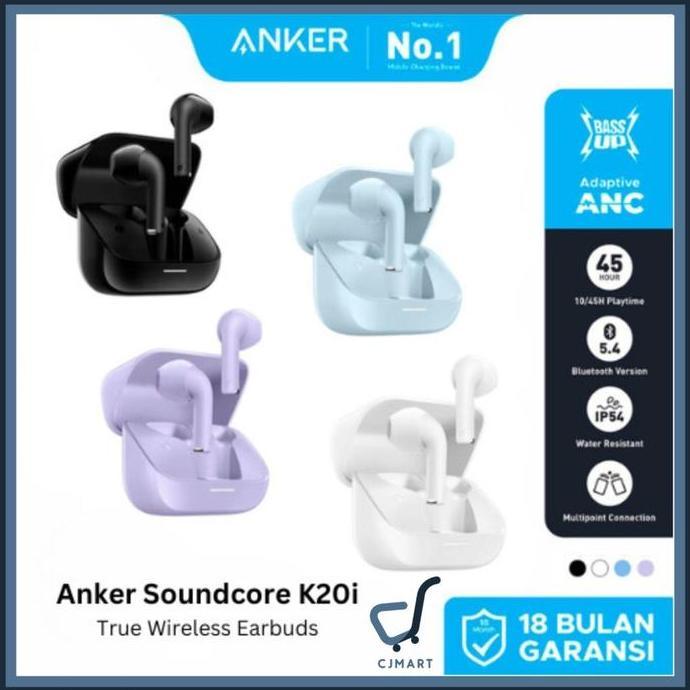 Anker Soundcore K20i TWS True Wireless In-Ear Earbuds Earphone Bluetooth TWS Murah Soundcore K20i An