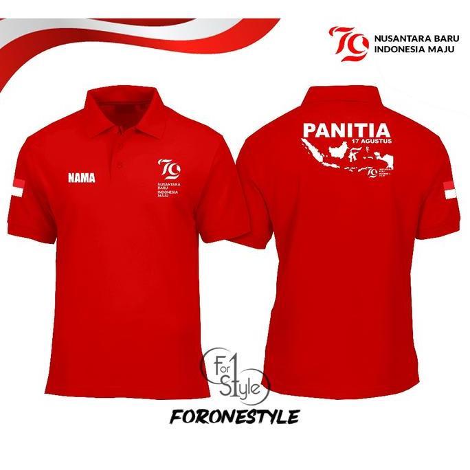 PREMIUM / kaos 17 agustus 2022 baju agustus dirgahayu indonesia lengan panjang