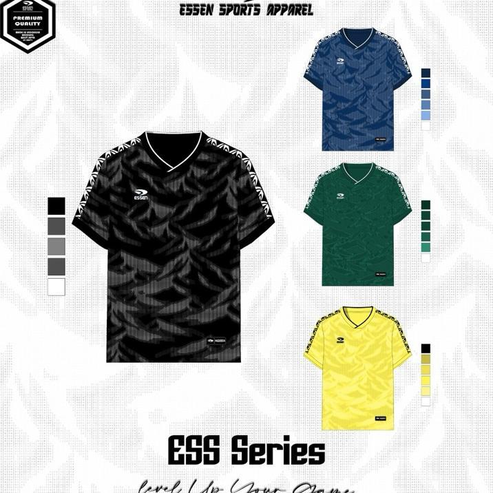 Jersey Ess Series Vol 1 - Jersey Sport Cowok Cewek Olahraga Voli Futsal Lari - Essen Apparel