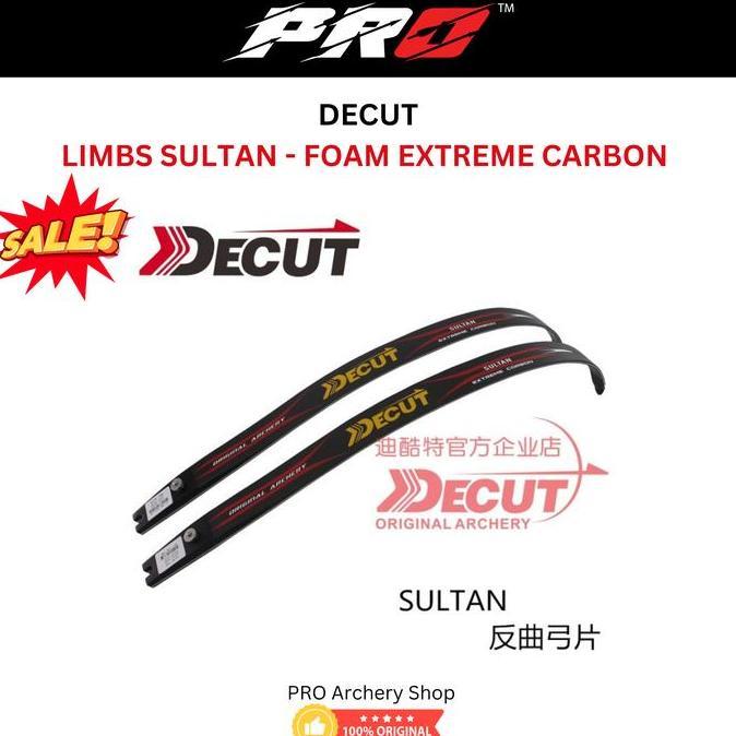 DECUT LIMBS SULTAN EXTREME CORBON CARBON PROMO | LIMBS CARBON RECURVE / BAREBOW COCOK UNTUK PRESTASI