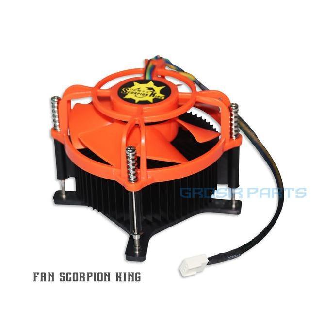 Rex- Cpu Cooler Fan Lga 775 Scorpion King