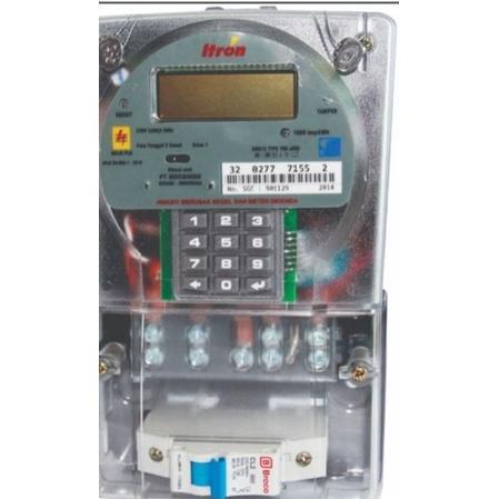 kwh pascabayar itron, smart, melcoinda