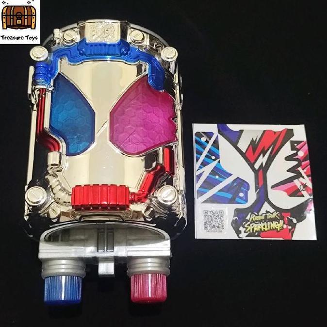 DX RABBIT TANK SPARKLING 3RD PARTY KAMEN RIDER BUILD FULL BOTTLE TTOYS