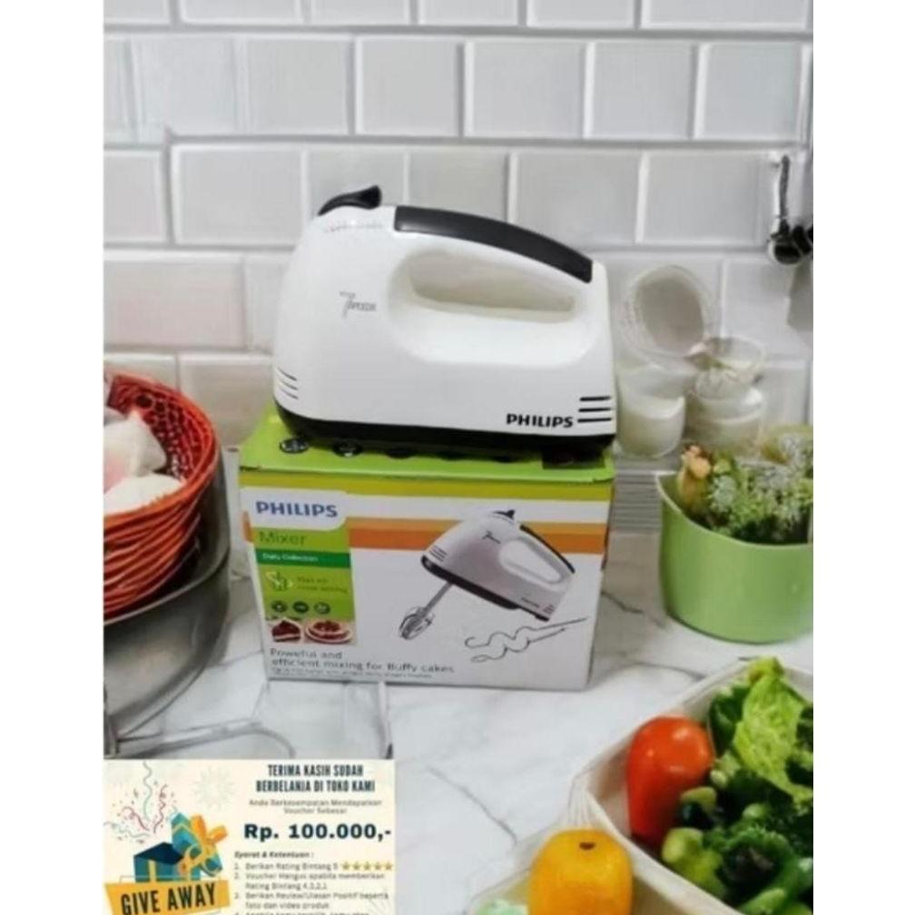 Hand Mixer Otomatis Philips 170W 7 Kecepatan