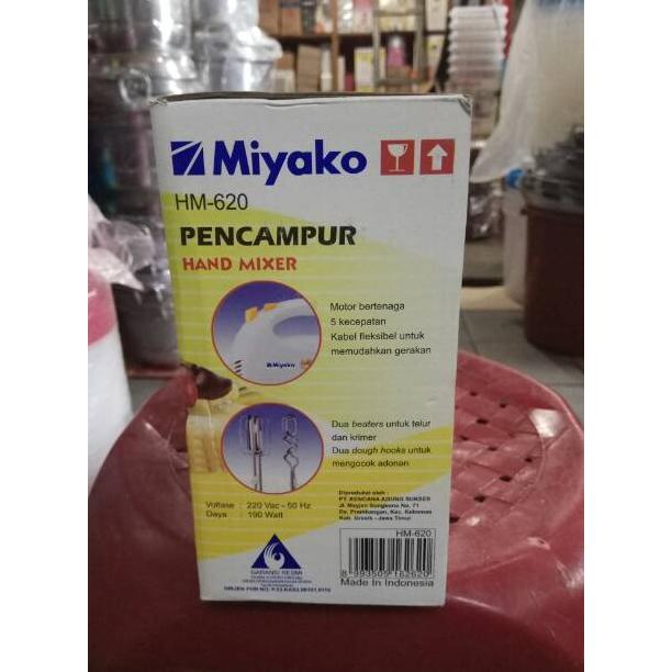 Mixer miyako hm 620 | hand mixer miyako | mixer tangan miyako