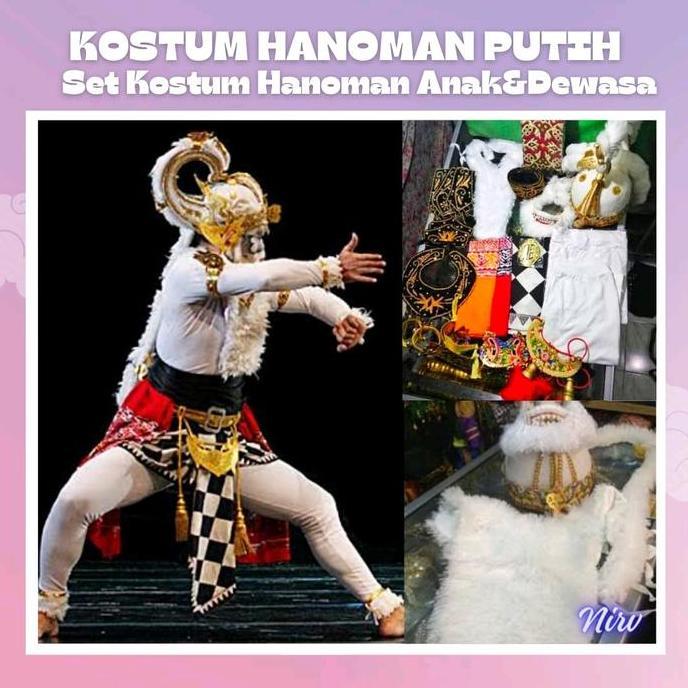 PREMIUM / Kostum Hanoman/kostum anoman/kostum tari anoman