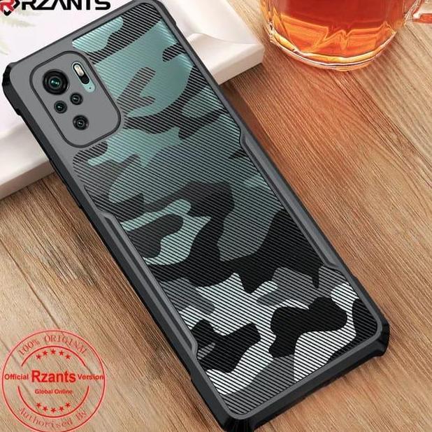 RZANTS REDMI NOTE 10 PRO SOFT CASE BEETLE CAMO MILITARY ORIGINAL