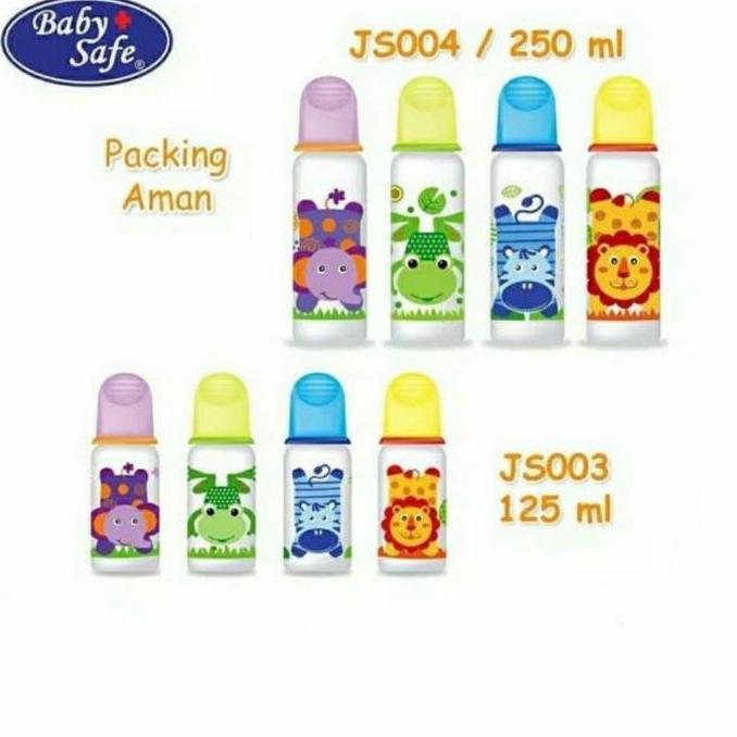 Baby Safe Botol Susu 125 ML (JS003) / 250 ML (JS004)