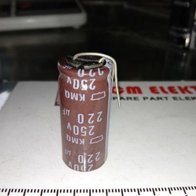 220UF 250V ELCO CAPACITOR 220 UF 250 V PCMED