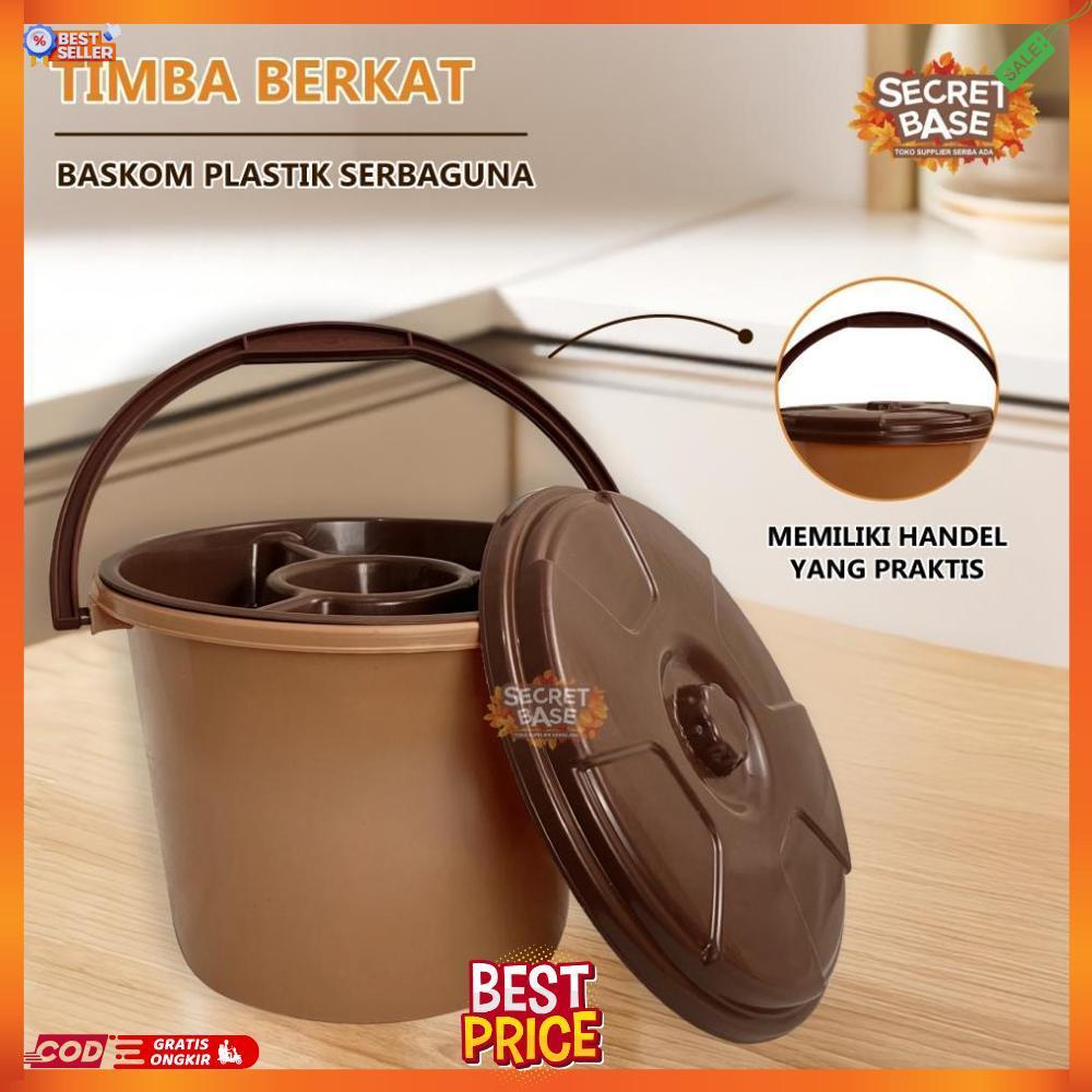 TIMBA BERKAT - Bonus Samir / Bakul Nasi / Ember Tong Bak / Baskom Plastik /Berkat Hajatan Unik