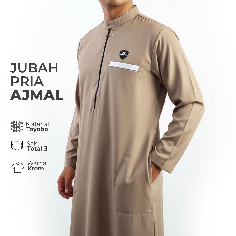 HOT SALE JUBAH GAMIS PRIA DEWASA & REMAJA AJMAL LIST ANNAJIYAH BAHAN ORIGINAL TOYOBO PREMIUM