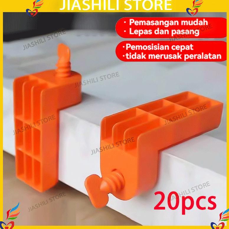 Jiashili Siku Sudut Tile Leveling/Meratakan Sudut Keramik Dinding 20Pcs