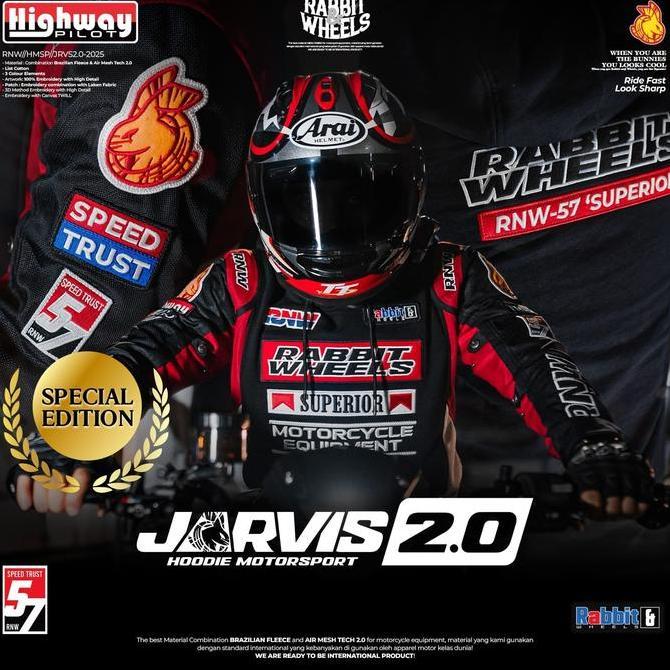 PREMIUM / JARVIS 2.0 Hoodie Motorsport - RABBIT AND WHEELS
