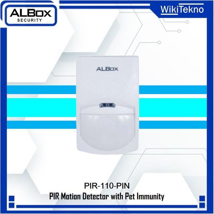 Pir Motion Detector With Pet Immunity Albox Pir110-Pin Sensor Gerak Alarm New Stok