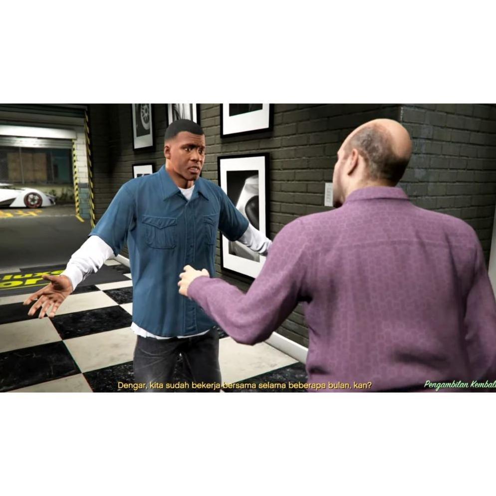 GTA V MOD PS4 HEN BAHASA INDONESIA VIA FLASHDISK 128 GB / HARDISK
