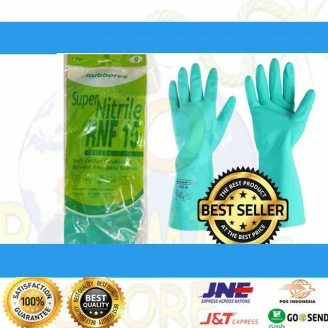Clare- Sarung Tangan Karet Rubberex Super Nitrille Rnf 15/Supernitrille Rnf15
