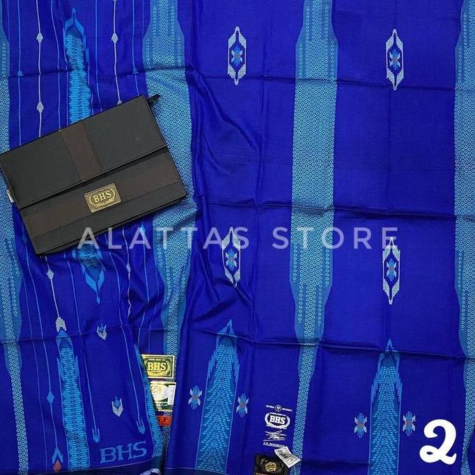 ALATTAS STORE Sarung BHS SGF FULL SUTRA Original Grade Gold FS GC2 Motif Santri Hitam Semi Dewasa Me