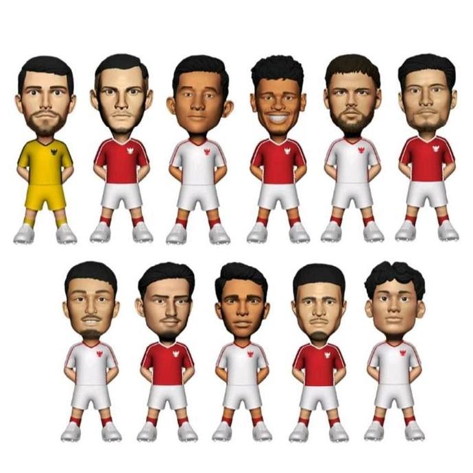 Ngila_Billa - Blind Box Mainan Collectible Figure Pemain Timnas