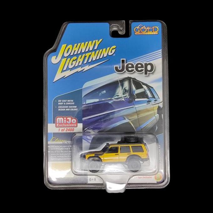 JOHNNY LIGHTNING JEEP CHEROKEE XJ KUNING JEEP MIJO EXCLUSIVES RG99