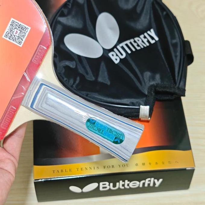 ORIGINAL Bet Pingpong Bat Tenis Meja Bat Pingpong Butterfly TBC 202 - Bet tenis meja Butterfly TBC 2