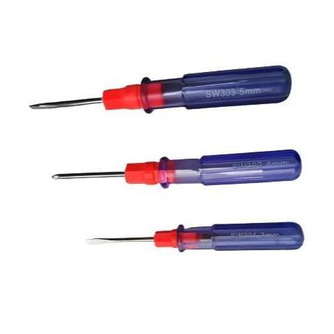 Obeng Screw Driver Drei BB Bolak Balik Kembang Plus minus 3mm 4mm 5mm Alqshop