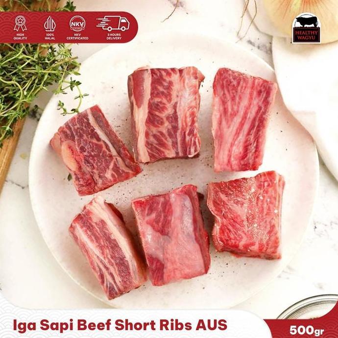 Iga Sapi Import Australia 500gr Healthy Wagyu