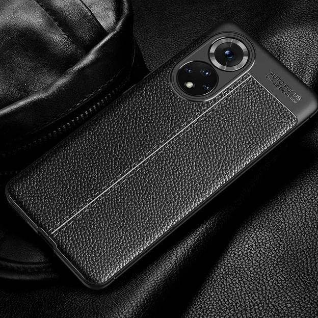 CASE HUAWEI NOVA 9 AUTOFOCUS KULIT CASE CARBON LEATHER ORIGINAL Aksesoris Handphone