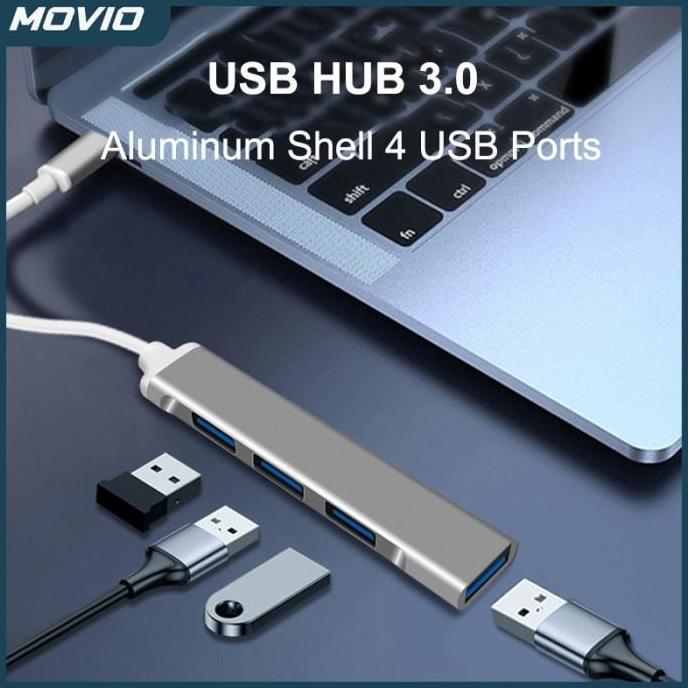Cale- Usb Hub Aluminium - Converter Usb Type C / Kabel Usb Converter