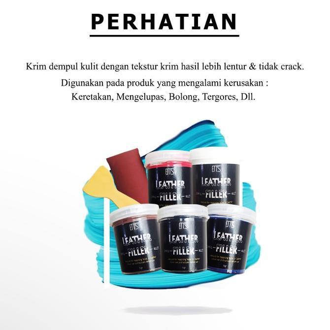 Shcd- Dempul Kulit / Leather Filler / Dempul Sepatu Kulit Atau Kulit Sintetis / Dempul Tas Kulit / J