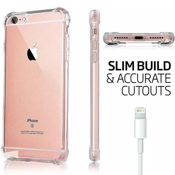 CASE IPHONE 8 SOFT ANTICRACK JELLY CASE Aksesoris Handphone