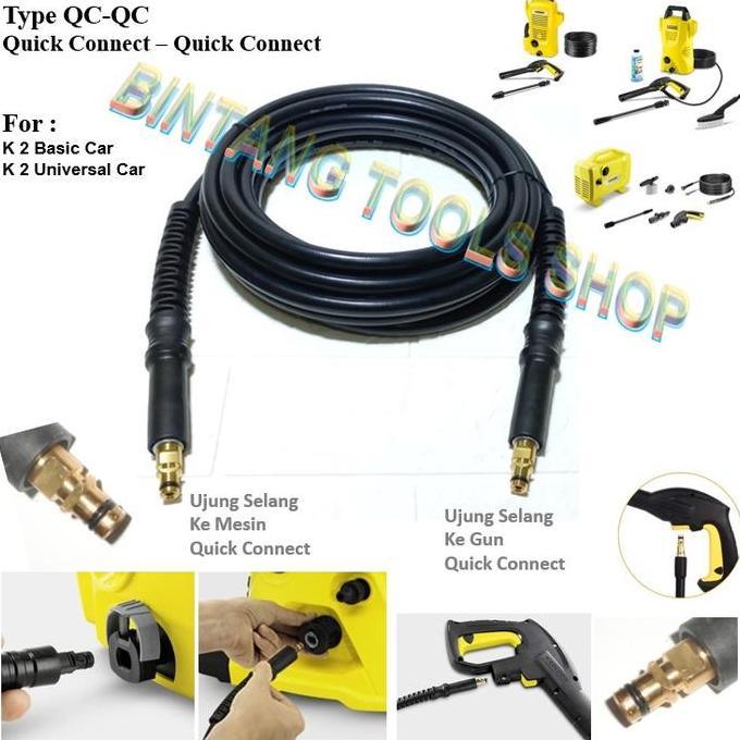 Selang karcher K2 Basic K2 Universal High Pressure Hose K 2 Spare Part