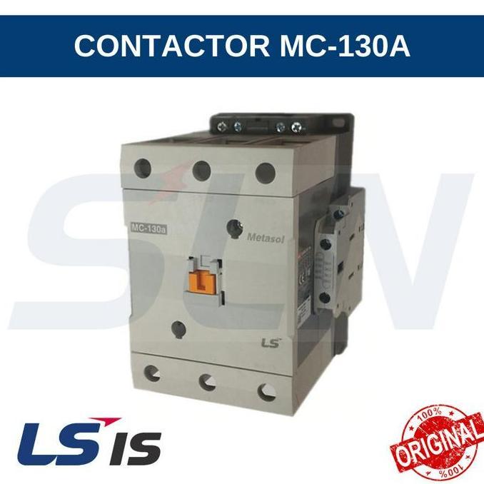 Promo MAGNETIC CONTACTOR/KONTAKTOR MC-130A LS IS Diskon