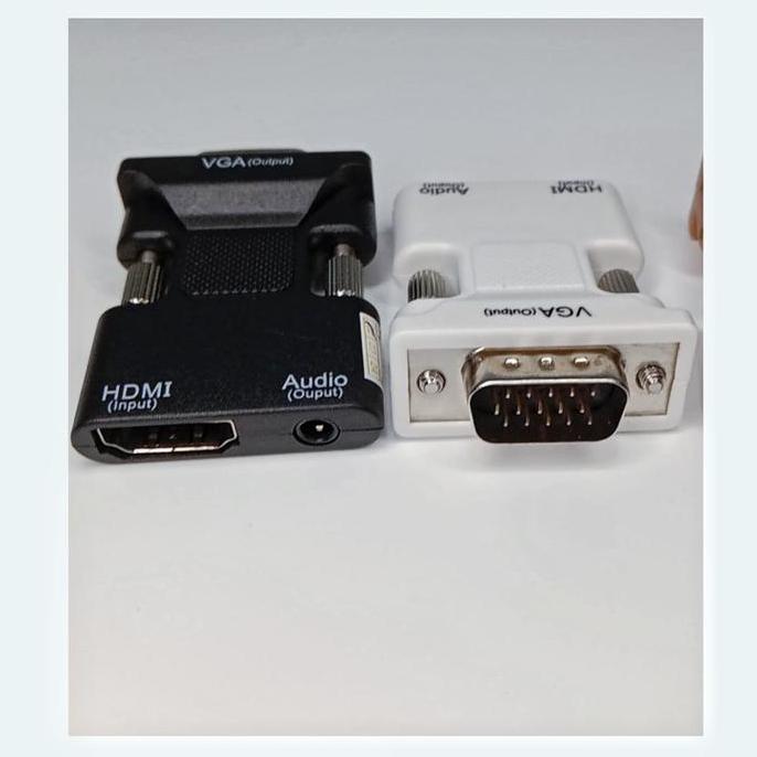 DF261 >> CONVERTER HDMI TO VGA DONGLE / ADAPTER HDMI TO VGA + AUDIO DONGLE