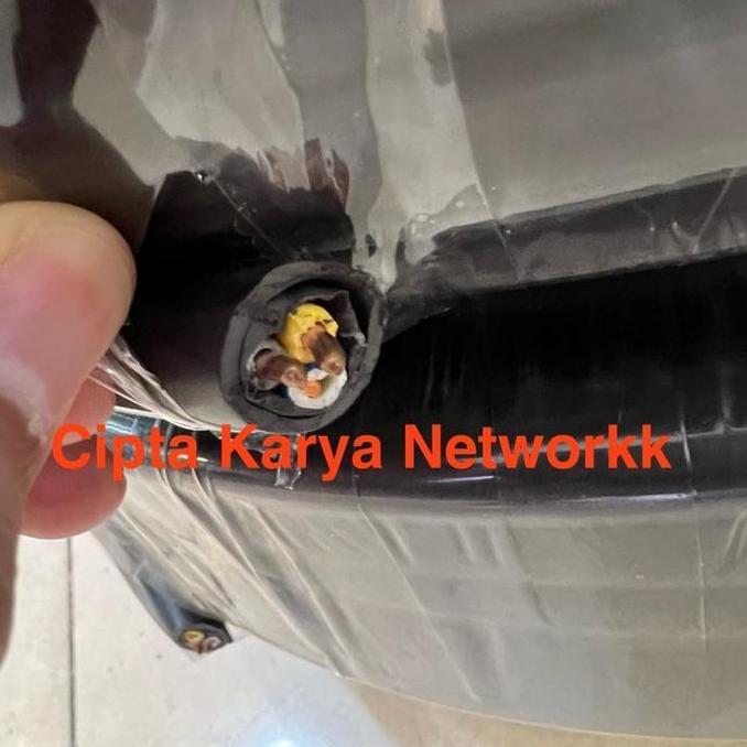 Promo Kabel Supreme NYY 3x4Mm 50m Engkel Hitam / Nyy 3x4 Supreme 50m Diskon
