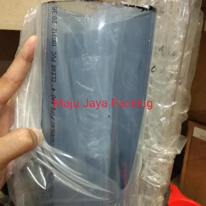 Promo Pipa pvc bening / pipa pvc transparan / pipa pvc clear 4" (inch) Diskon