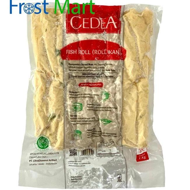 Fish Roll Fishroll Cedea 1 Kg Isi 40 Pcs