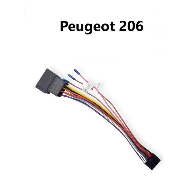 Kabel Soket Pnp Head Unit Android Peugeot 206 B Diskon