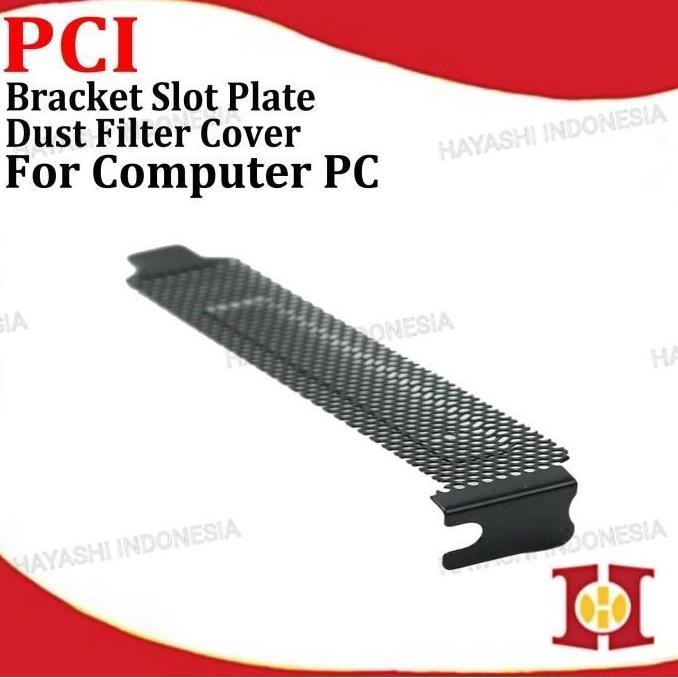 DF110 - PCI Slot Cover Back Panel PCIe Casing Case Komputer Penutup Slot VGA